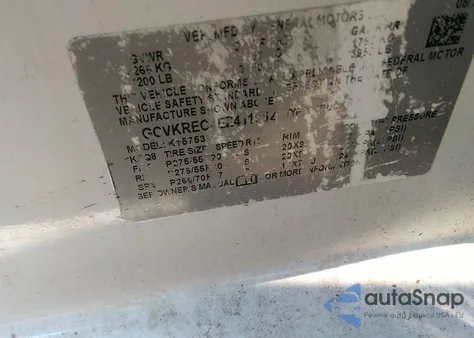 2014 Chevrolet Silverado K1500 Lt from USA, damaged, VIN 1GCVKREC4EZ411962